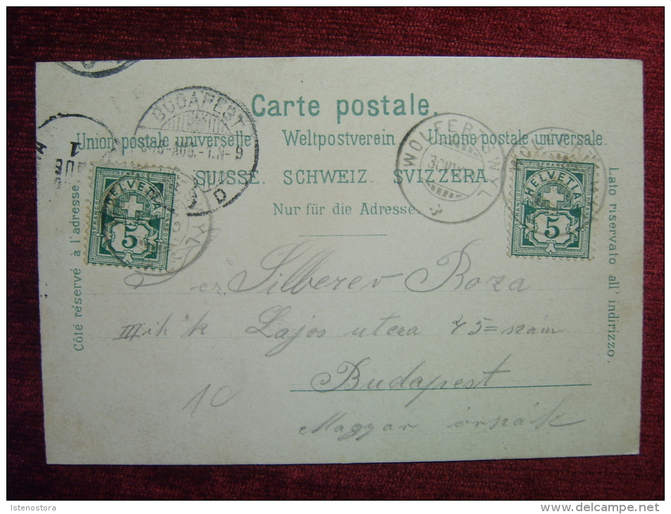 SWITZERLAND / ST.GALLEN - MAGDENAU /  LITHO POSTCARD / 1900 - St. Gallen