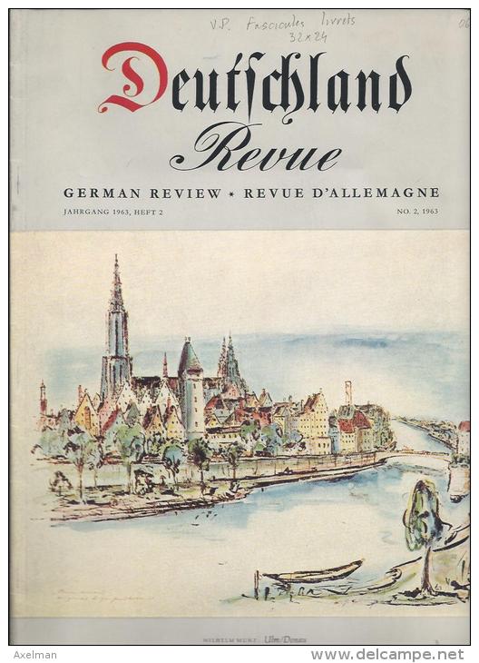 DEUTSCHLAND REVUE N° 2: Ulm,  Joutes Nautiques, Ecole Supérieure, Richard Wagner - Autres & Non Classés