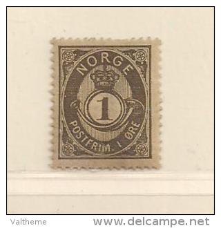 NORVEGE   ( EUNOR - 23 )  1883      N° YVERT ET TELLIER  N° 35   N* - Unused Stamps