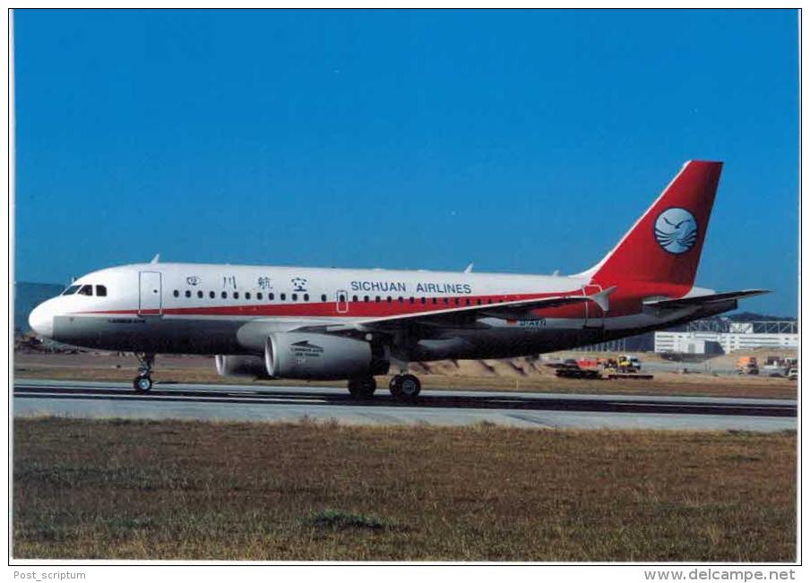 Thème -  Avion - OKC A857 - Sichuan Airlines A 31 132 - Hamburg 2004 - 1946-....: Moderne