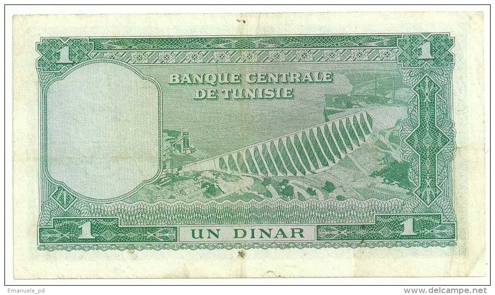 Tunisia 1 Dinar 1958 - Tunisia