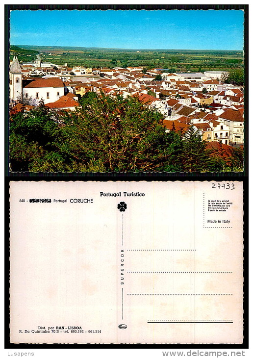 PORTUGAL COR 27733 -  CORUCHE - VISTA PARCIAL - Santarem