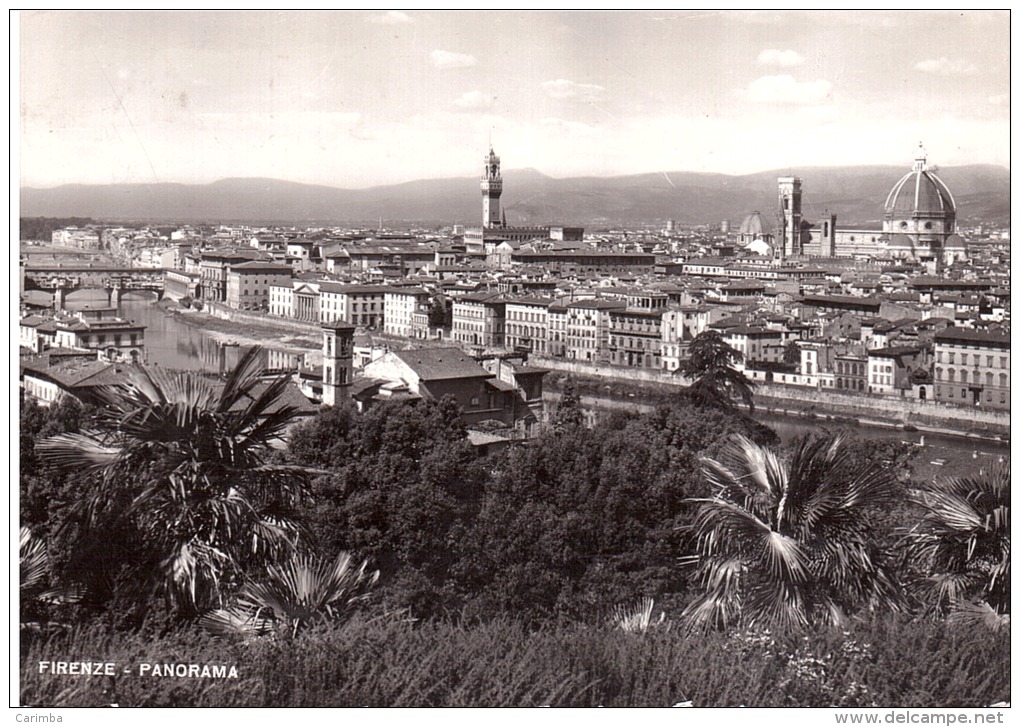 1959 £15 GIORNATA DEL FRANCOBOLLO ISOLATO SU CARTOLINA FIRENZE - Firenze (Florence)