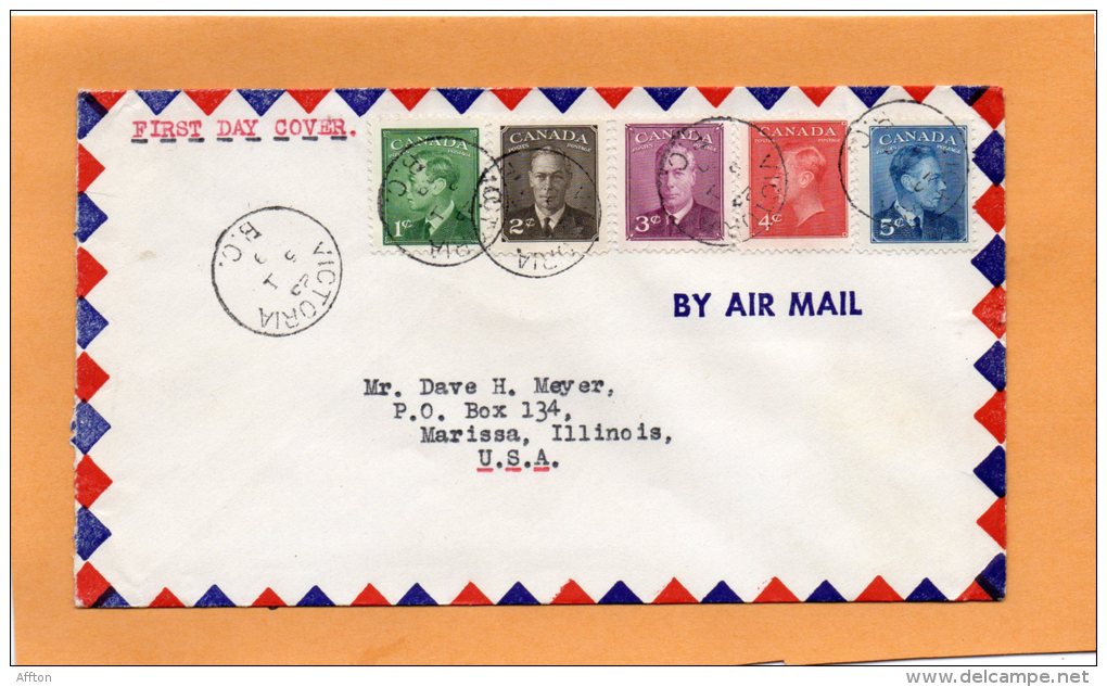 Canada Old FDC - ....-1951