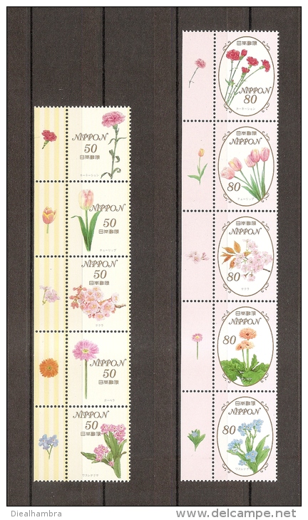 JAPAN NIPPON JAPON SEASONAL FLOWERS SERIES No.5 2013 / MNH / ???? - ???? - Nuevos