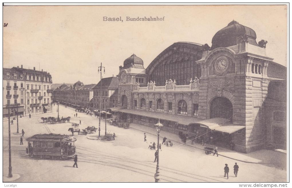 Basel. Bundesbahnhof - Bâle