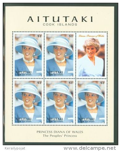 Aitutaki - 1998 Diana Kleinbogen MNH__(THB-2542) - Aitutaki