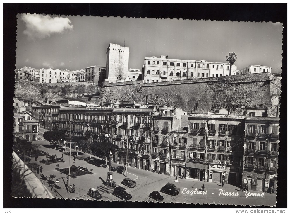 CAGLIARI   PIAZZA YENNE    SARDEGNA  VIAGGIATA  COME DA FOTO   * - Cagliari