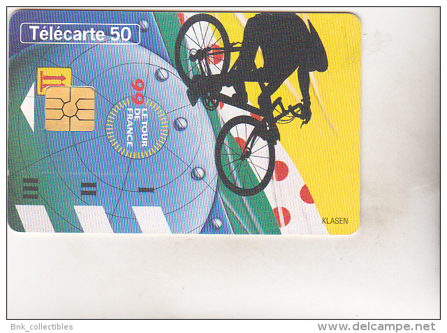 France Old Used Phonecard - TOUR DE FRANCE 99 50  06/99 - 1999