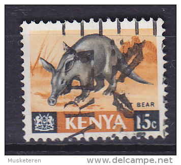 Kenya 1966 Mi. 22     15 C Tier Animal Erdferkel - Kenya (1963-...)