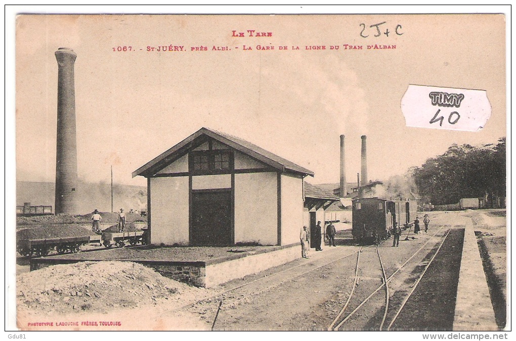 81 TARN ST-JUERY Train Gare - Villefranche D'Albigeois