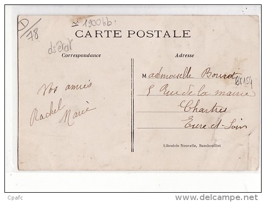 Carte 1908 AUFFARGIS / LA RUE PRINCIPALE - Auffargis