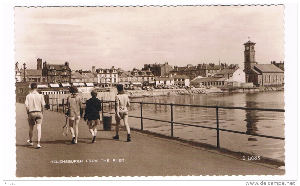 UK1869    HELENSBURGH : From The Pier - Bute