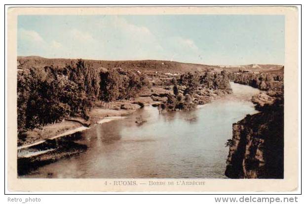 Ruoms - Bords De L'Ardèche   (S.12842) - Ruoms