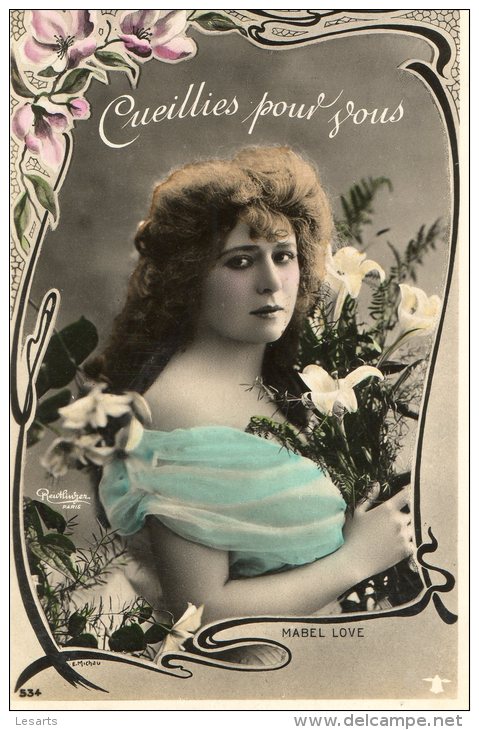 Mabel Love.Reutlinger. - Artistes