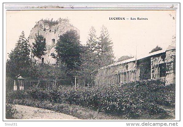 80  LUCHEUX  LES  RUINES  TBE - Lucheux