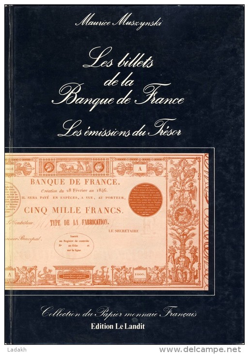 LIVRE # CATALOGUE # BILLET DE LA BANQUE DE FRANCE # MAURICE MUSYNSKI # EMISSIONS DU TRESOR # 1985 - Livres & Logiciels