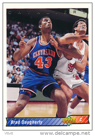 Basket NBA (1993), BRAD DAUGHERTY, N° 125 (C), CavaliersAVS, Upper Deck, Trading Cards... - 1990-1999