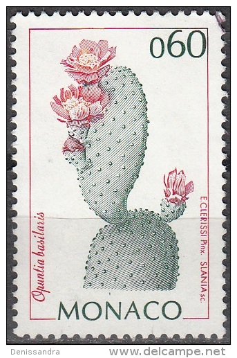 Monaco 1994 Yvert 1967 O Cote (2015) 0.15 Euro Cactus Cachet Rond - Used Stamps