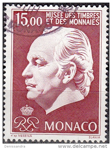 Monaco 1996 Yvert 2034 O Cote (2015) 2.75 Euro Prince Rainier III Cachet Rond - Gebruikt