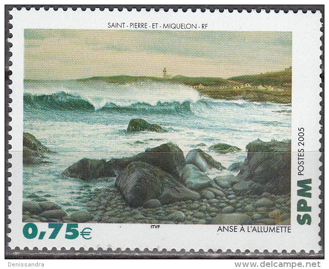 Saint-Pierre & Miquelon 2005 Yvert 841 Neuf ** Cote (2015) 3.00 Euro Anse A L´Allumette Par Patrick Derible - Ongebruikt