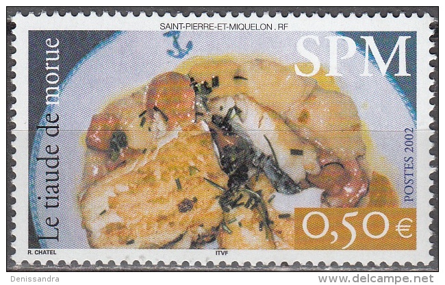 Saint-Pierre & Miquelon 2002 Yvert 781 Neuf ** Cote (2015) 2.00 Euro Le Tiaude De Morue - Unused Stamps