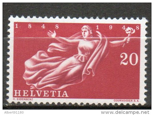 SUISSE  Centenaire De L'Etat  Confédéral 1948 N°455 - Unused Stamps