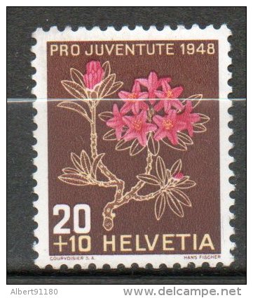 SUISSE  Rhododendron 1948 N°469 - Ungebraucht