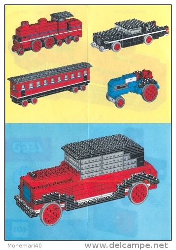 LEGO SYSTEM Plan Notice 401 (Pad. Pend S 111) - Ontwerpen