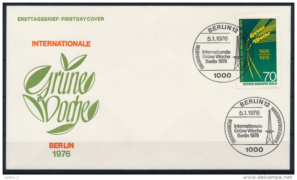 Germany Deutschland FDC Grüne Woche Weizen Wheat °BL0994 - Landwirtschaft