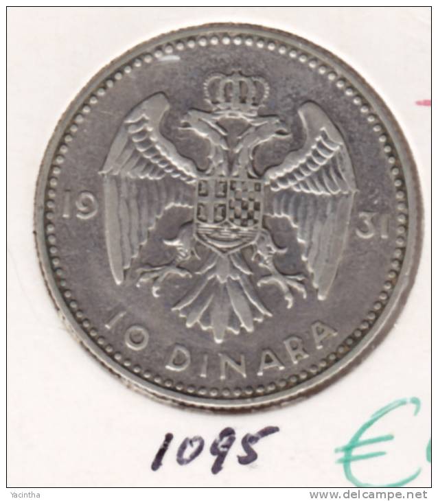 @Y@   Joegoslavie 100 Dinar  1931   (1095) - Yougoslavie