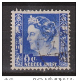 Nederlands Indie Netherlands Indies Dutch Indies 197 Used ; Koningin, Queen, Reine, Reina Wilhelmina 1934-1937 - Niederländisch-Indien