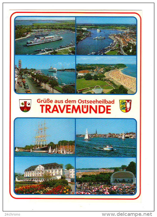 Allemagne: Grusse Aus Dem Ostseeheilbad Travemunde (14-123) - Lübeck-Travemuende