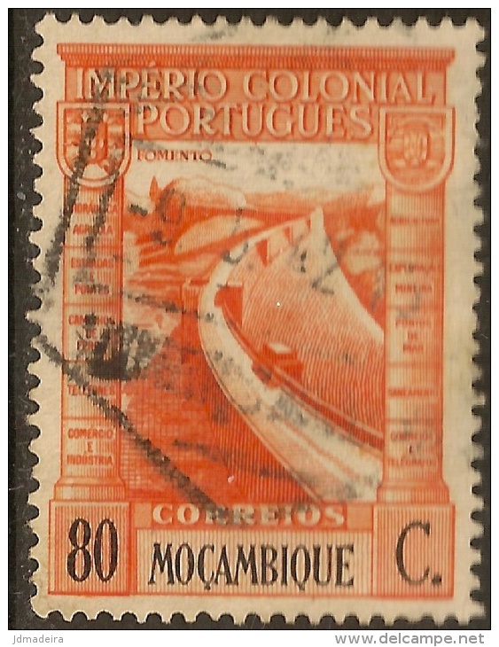 Mocambique – 1938 Imperio Colonial Português 80 Centavos - Mozambique