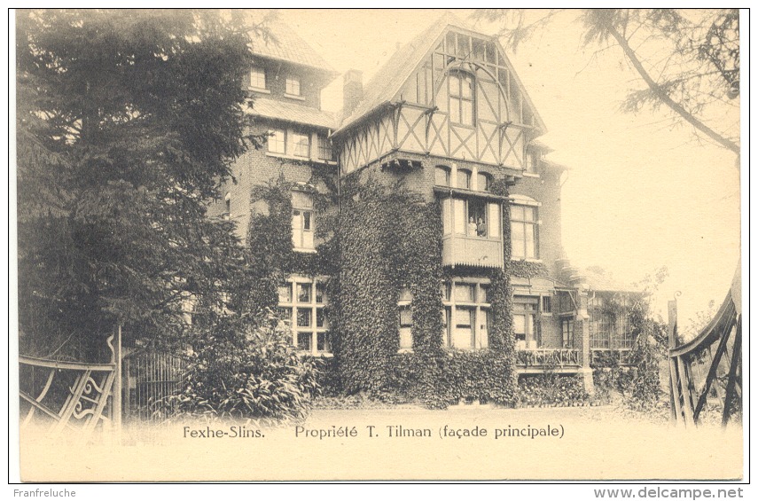 FEXHE SLINS (4458) Propriété T . Tilman ( Façade Principale ) - Juprelle