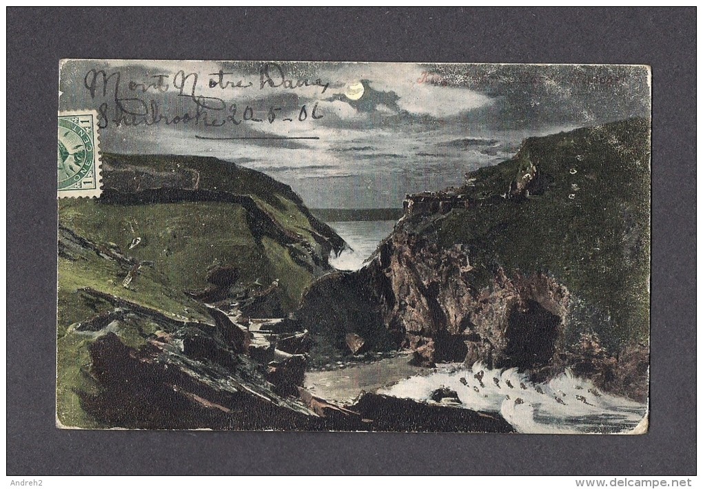 QUÉBEC - SHERBROOKE - MONT NOTRE DAME - ÉCRITE EN 1906 - VALENTINE'S MOONLIGHT SERIES - OBLITÉRATION SHERBROOKE - Sherbrooke