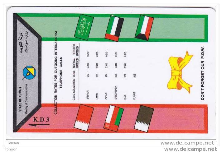 Kuwait, KUW-C-19A, G.C.C Rates. - Kuwait