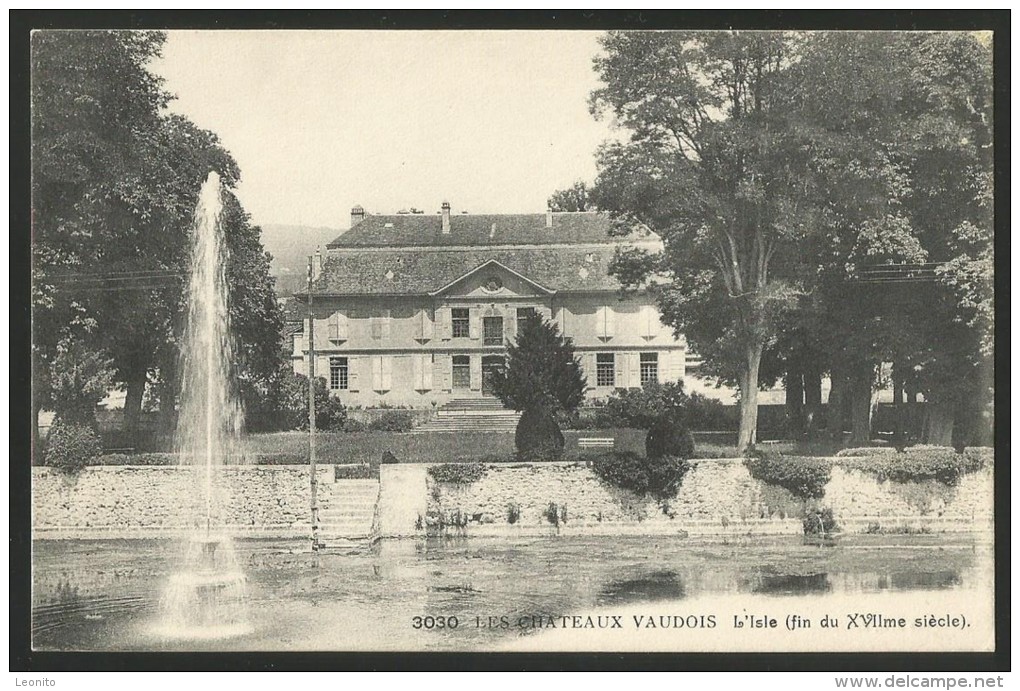 L'ISLE Châteaux Vaudois Esaie De Chandien 1944 - L'Isle