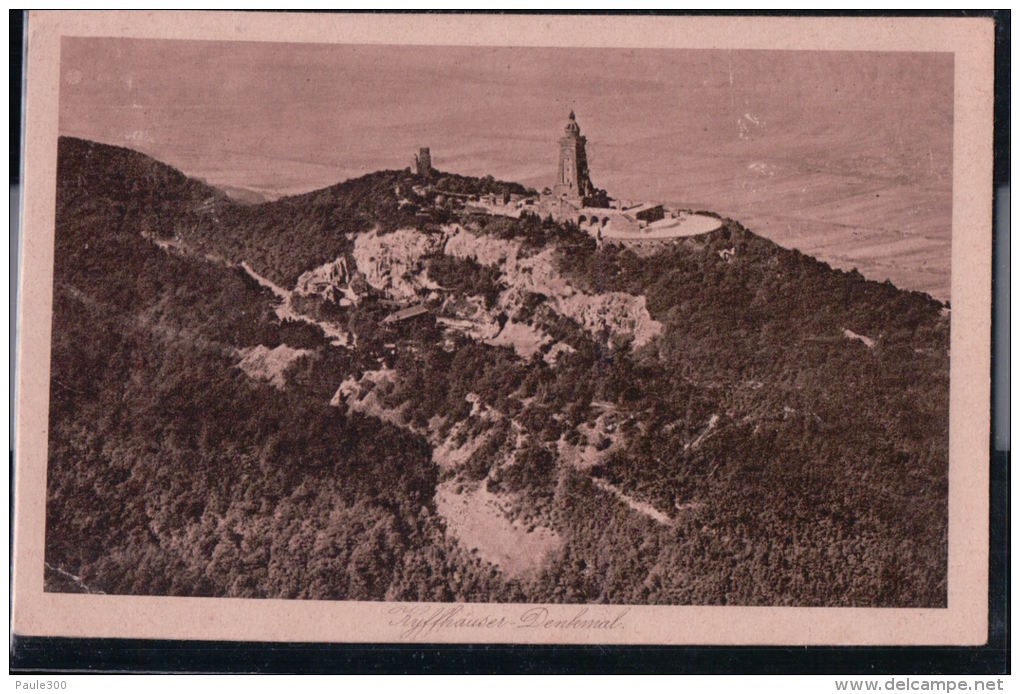 Kyffhäuser - Denkmal - Luftbild - Kyffhaeuser