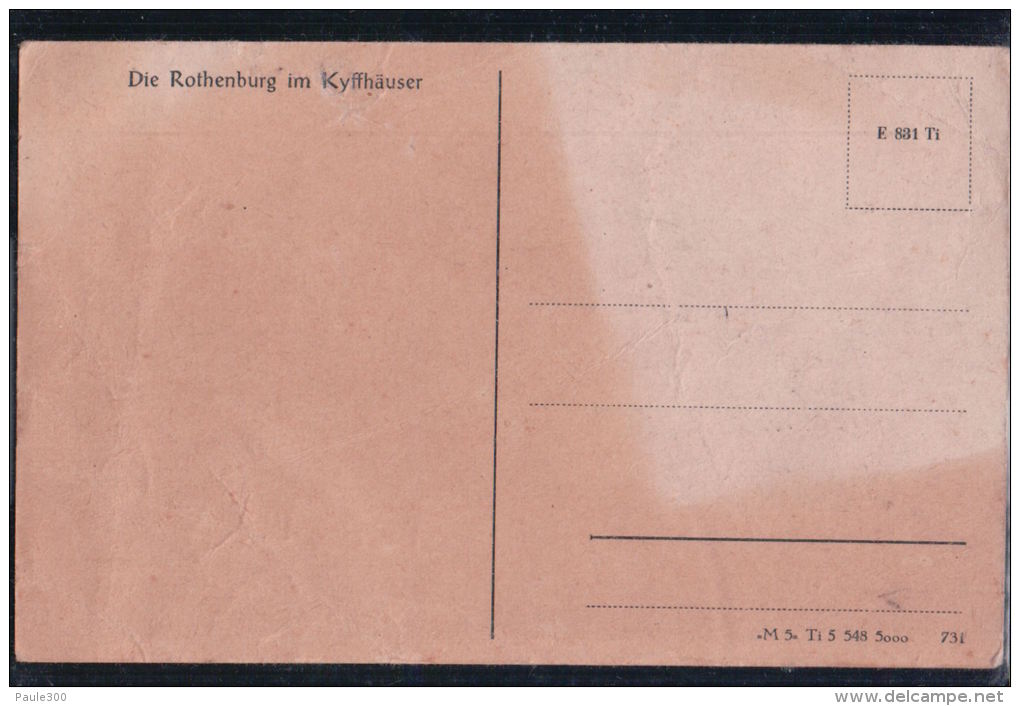 Kyffhäuser - Die Rothenburg - Kyffhäuser