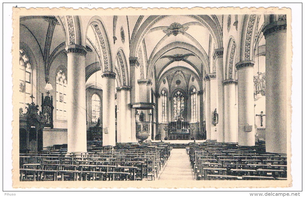 B4667 :    OVERIJSE : Kapel Val Maria ( Binnenzicht) - Overijse