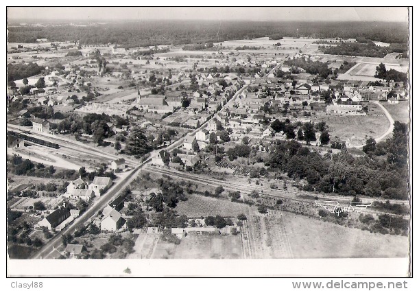 ZZ 848   CPSM    LES BORDES VUE AERIENNE GENERALE - Autres & Non Classés