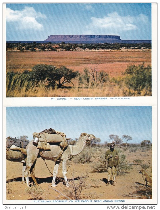 Alice Springs 12 View Folder - Nucolorvue Used 1967 - Alice Springs