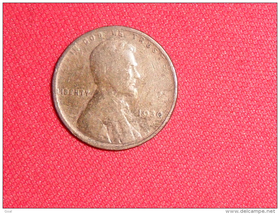 One Cent /USA / 1930 En TB. - 1909-1958: Lincoln, Wheat Ears Reverse