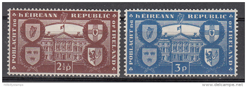 Ireland   Scott No.  139-40    Unused Hinged   Year  1949 - Nuevos