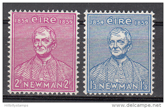 Ireland   Scott No.  153-54  Unused Hinged    Year  1954 - Neufs