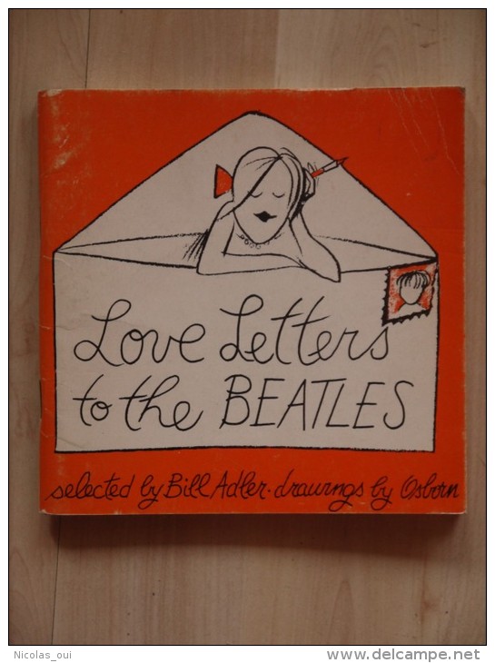 Love Letters To The BEATLES  Bill Adler  Osborn - Cultural