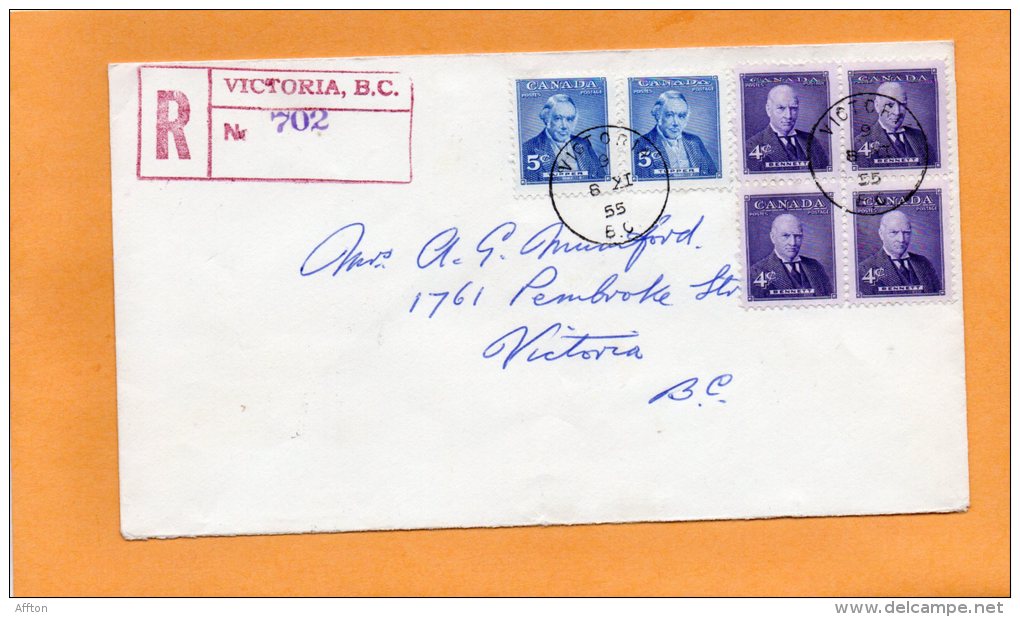 Canada 1955 FDC - 1952-1960