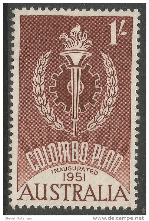 Australia. 1961 Colombo Plan. 1/- MH - Neufs