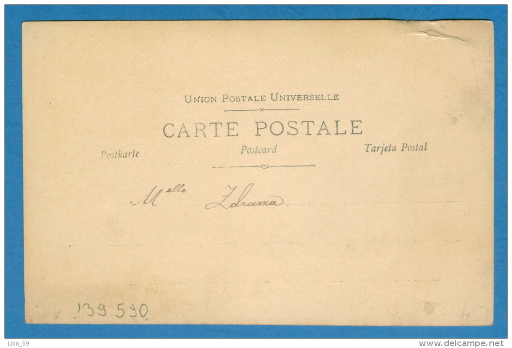 139590 / SALON 1903 / Mademoiselle A. COLOMBIER Sculpture - Spanish Dancer Carmencita - 236/10 Publ. FRANCE - Baile